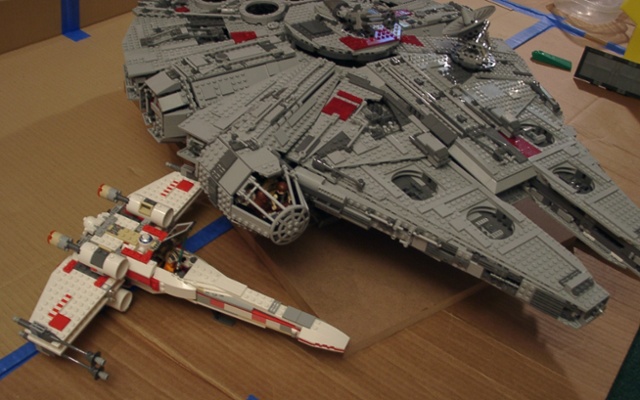 lego detail xwing comparison