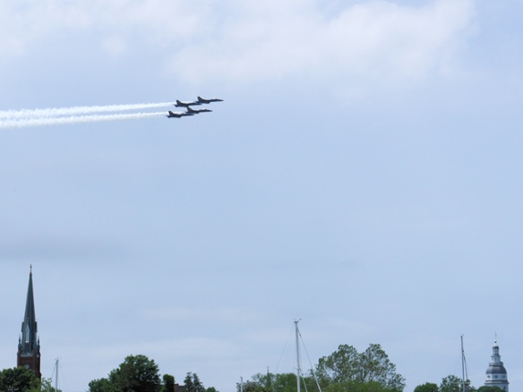 blue angels skyline