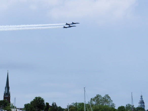 blue angels skyline