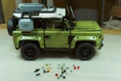 lego land rover complete